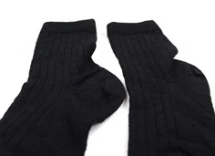 MP black strømper uld (2-pak)